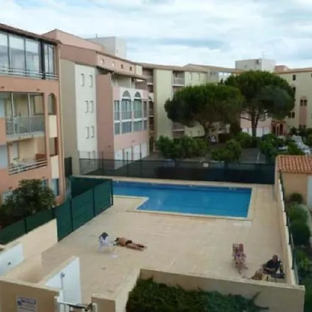 6 Pers, 2 Chambres, Terrasse, Piscine Et Parking A 50m De La Mer - Ref, Baie104 آجد